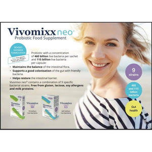 Vivomixx Neo Probiotic 460 Billion (10 Sachets) Revised Formulation