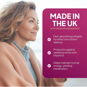 Evening Primrose Oil 3000Mg Capsules | Supports Hormonal Balance & Healthy Skin | with Added Vitamins B6 & E | 360 Softgels Capsules = 4 Months’ Supply | Gmp-Certified & Uk-Made