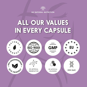 Collagen Supplements for Woman, with Retinol & Hyaluronic Acid, Ceramides and Niacin | Skin Care, Anti-Wrinkle and Anti-Aging Effect, Marine Collagen Innovative Formula | 90 Vegetable Capsules