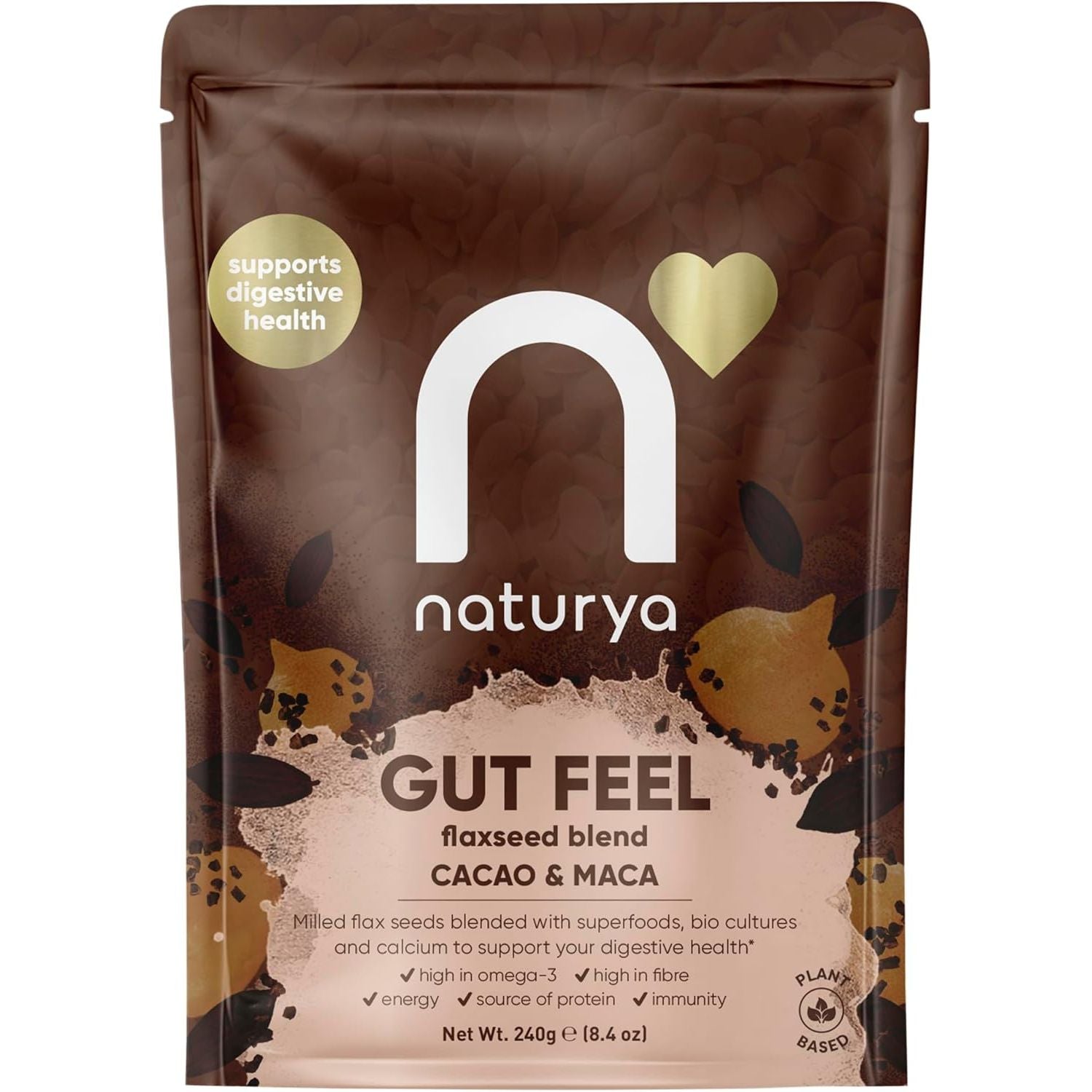 Naturya Gut Feel Cacao and Maca 300 G