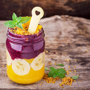 Organic Bee Pollen by Thehealthytree Company in Recyclable Packaging - Raw, Spanish Bee Pollen Granules 250G