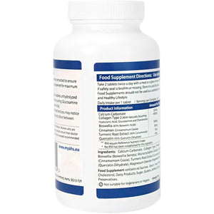 AHS Collagen Type 2 120 Tablets - 4500MG per Day - Formulated with Calcium and Turmeric