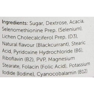 Veg1 Blackcurrant Multivitamins and Minerals Tablets - Pack of 180 Tablets