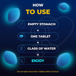 Erectup - 10 Blue Tablets for Men - 100Mg Natural Supplement for Enhanced Performance & Vitality - Fast-Acting Blue Power for Men'S Efficiency & Long-Lasting Results