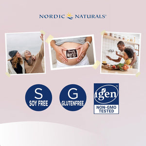 Nordic Naturals, Prenatal DHA, 830Mg Omega-3 with EPA and DHA, High Dosage, Strawberry Flavour, 90 Softgels, Lab-Tested, Soy Free, Gluten Free, Non GMO