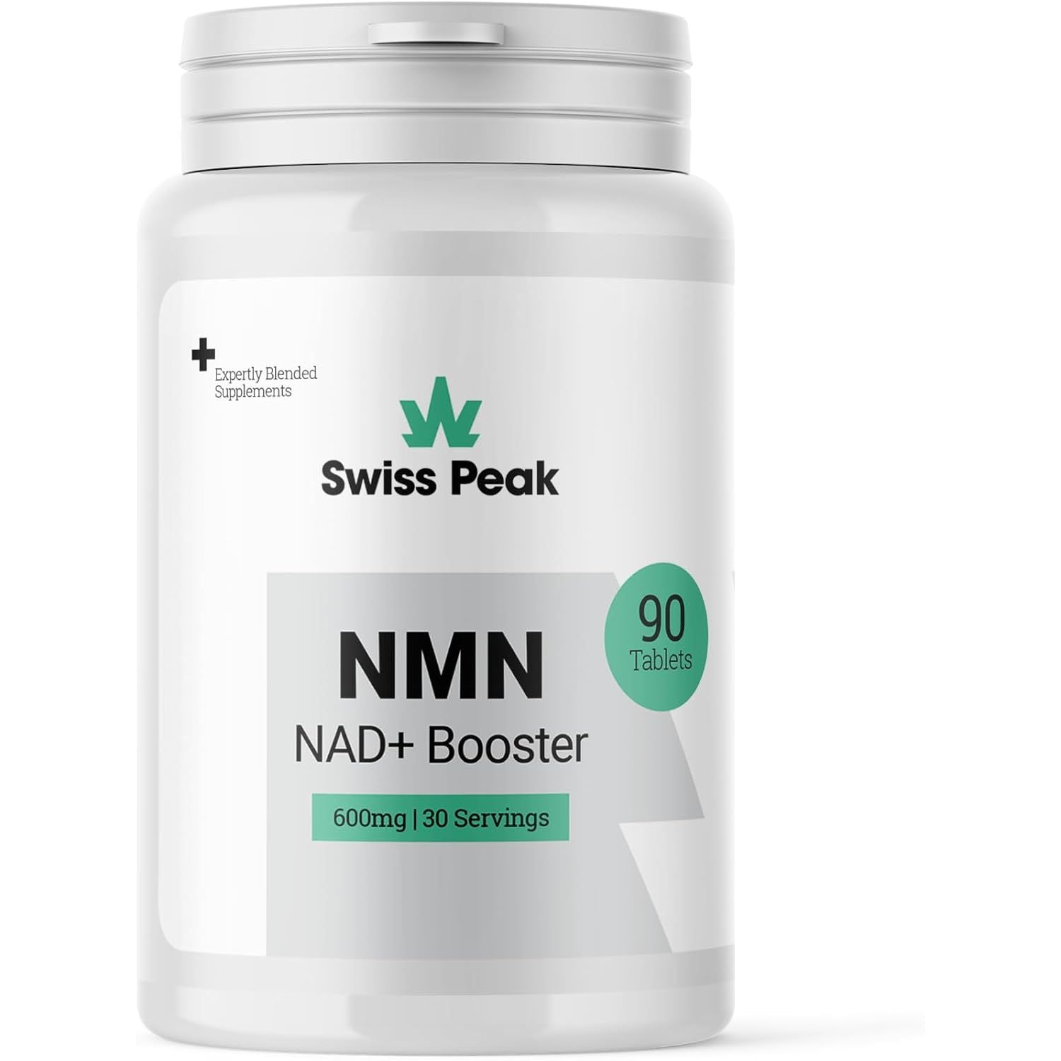 NMN = NAD+ Supplement, 600Mg per Serving, Enhanced Absorption, Actual NAD+ Supplement for Cellular Repair & Energy Metabolism | Vegan, Non-Gmo