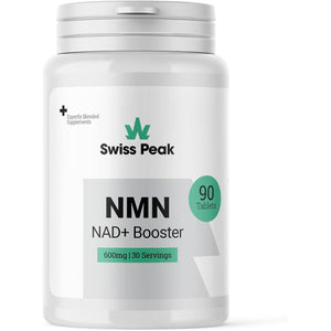 NMN = NAD+ Supplement, 600Mg per Serving, Enhanced Absorption, Actual NAD+ Supplement for Cellular Repair & Energy Metabolism | Vegan, Non-Gmo