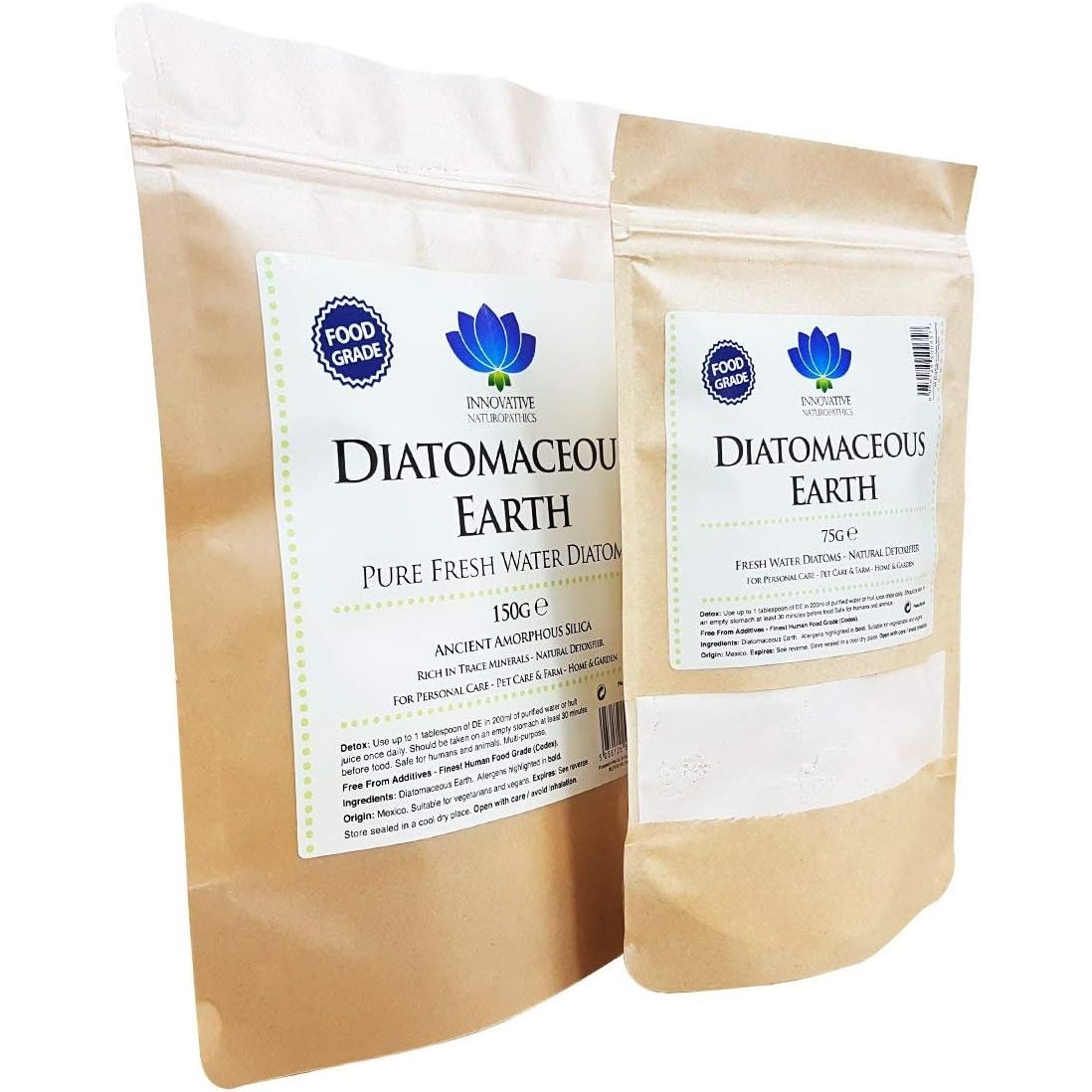 Diatomaceous Earth - Pure Food Grade (150G)