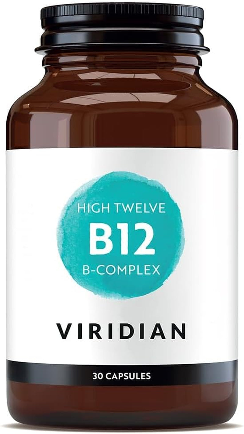 HIGH TWELVE® Vitamin B12 with B-Complex: 30 Caps