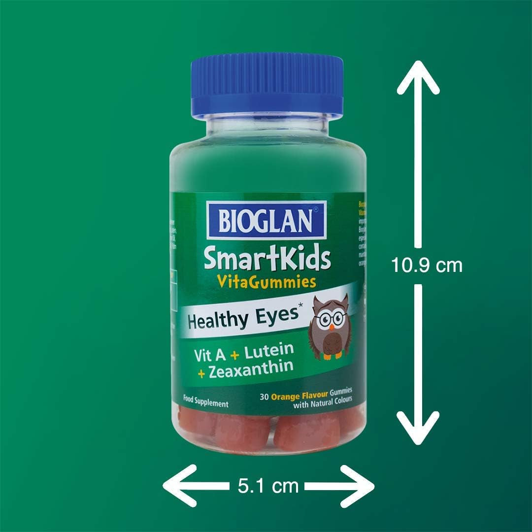 Bioglan Smartkids Healthy Eyes | Vitamin a | Lutein | Zeaxanthin | 30 Gummies