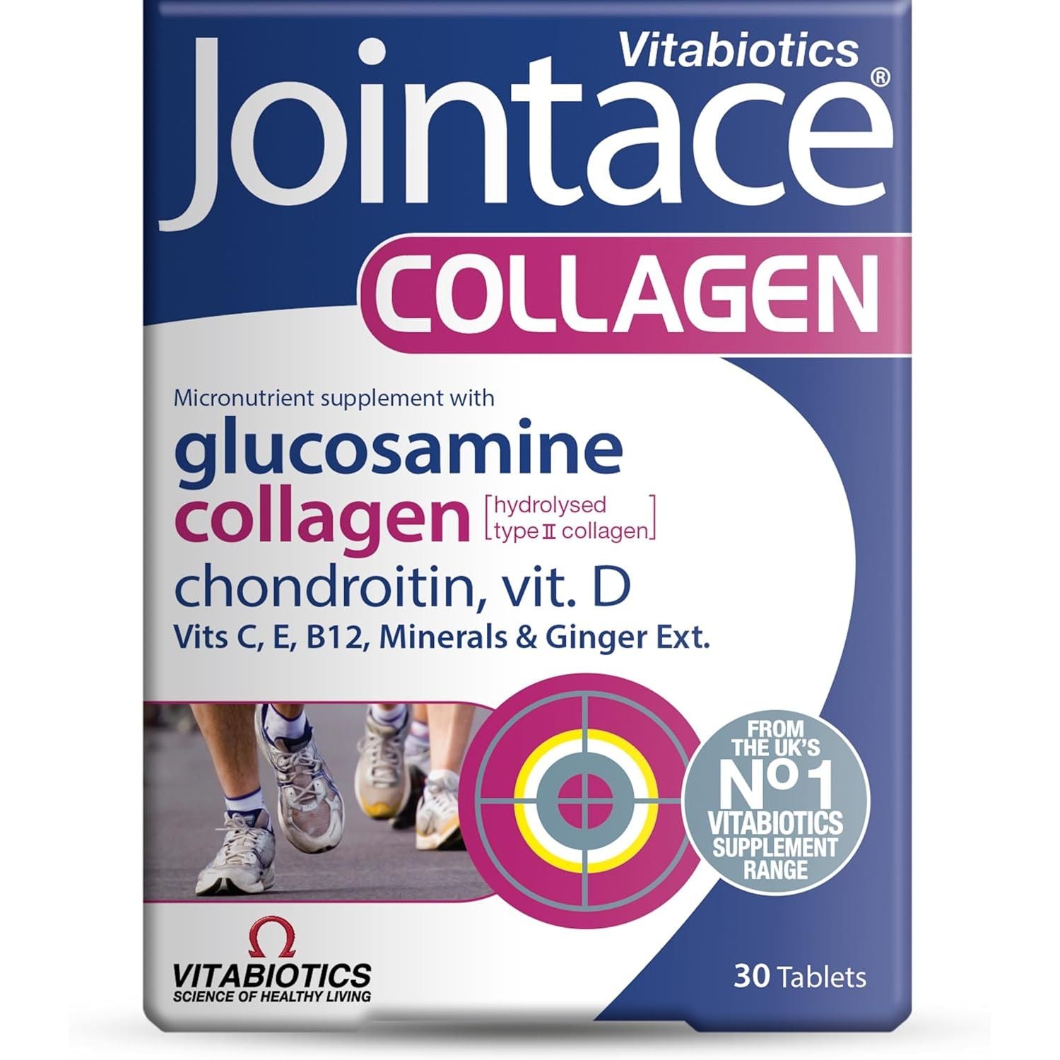 Vitabiotics Jointace Collagen - 30 Tablets