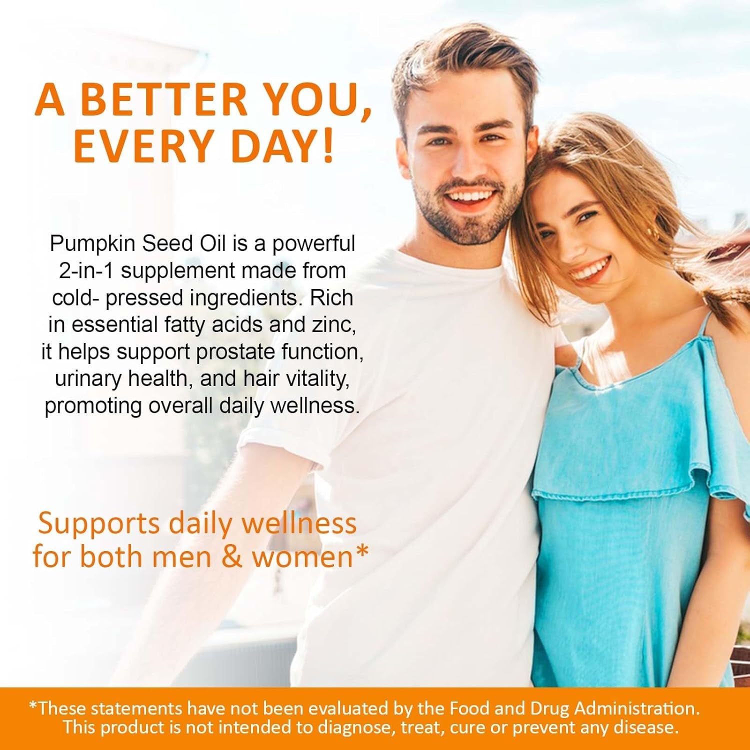 Pumpkin Seed Oil Capsules 1000Mg per Serving - 300 Softgels for Hair & Urinary Support - 2-In-1 Formula, Rich in Zinc & Omega Fatty Acids - Easy-To-Swallow, Vegan