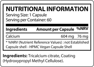 Pure Calcium Citrate Advanced Formula