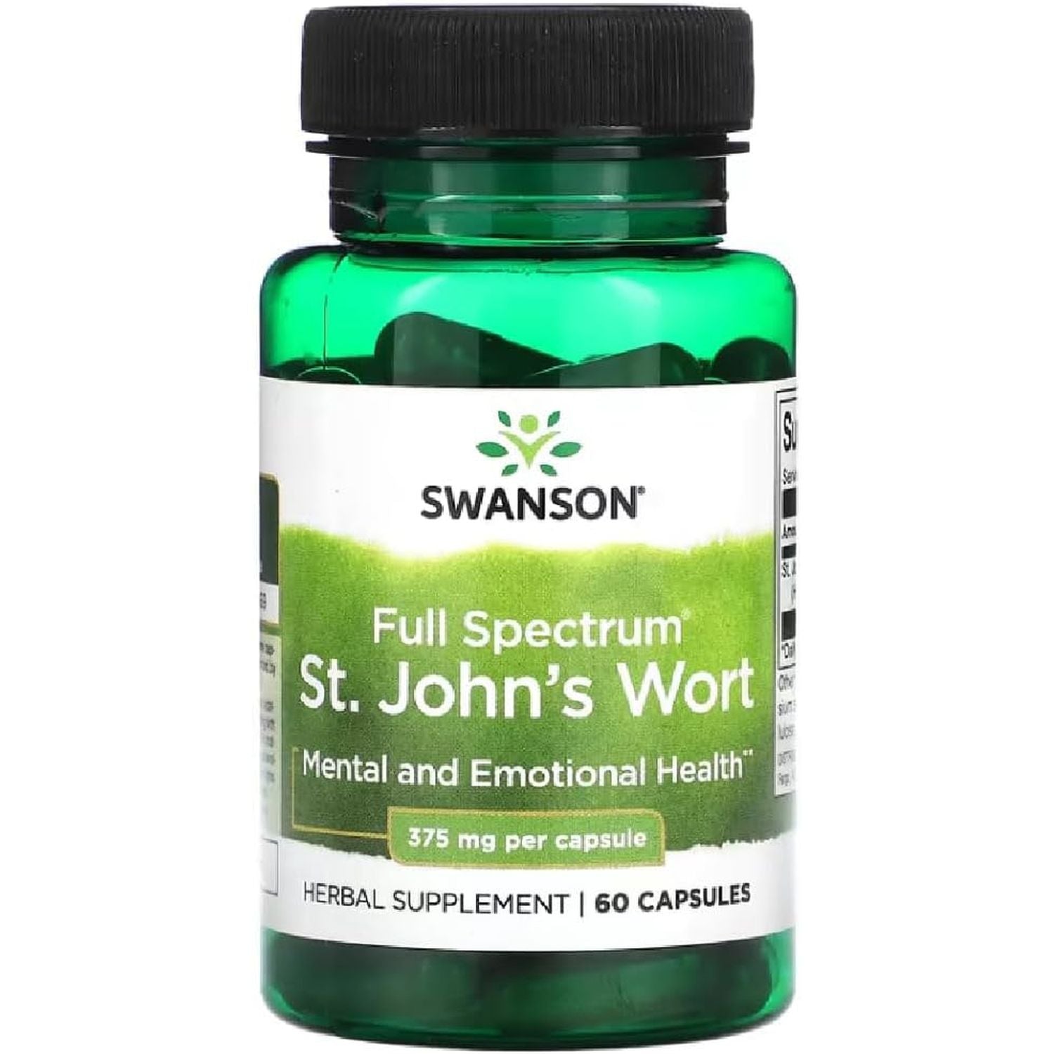 Swanson - St. John'S Wort | Herbal Support for Emotional Balance - 60 Capsules