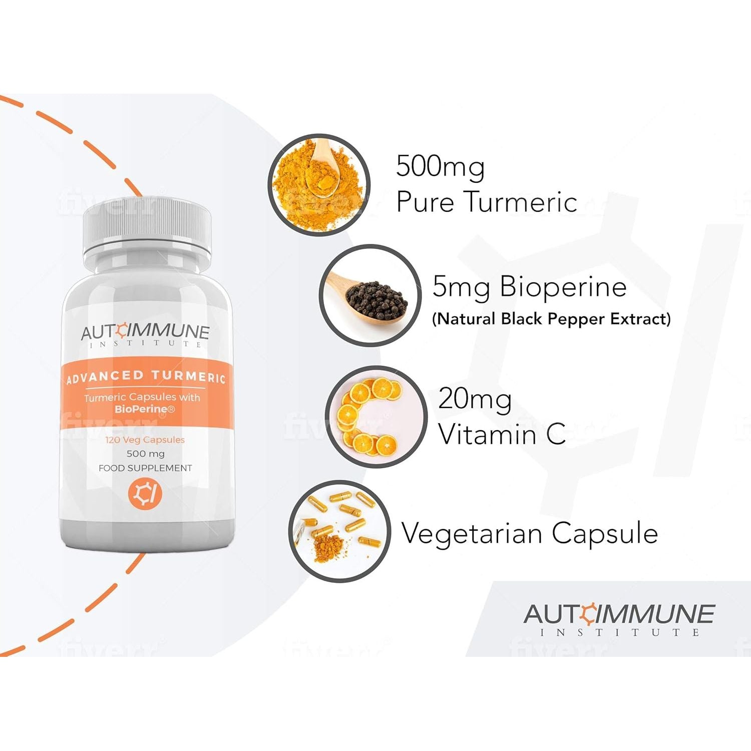 Advanced Turmeric. High Strength Turmeric Capsules Supplement with Black Pepper Extract (Bioperine) for 20 Times Improved Absorption. Made in UK. High Levels Curcumin. 120 Veg Capsules.
