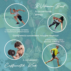 Known Delicious Pre-Workout Gummies - 80Mg Caffeine, 100Mg Taurine, B Vitamins - Natural Raspberry & Yuzu Flavour - 60 Vegan Gummies, 15 Servings