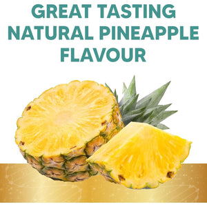 Hydrolysed Collagen Gummies with Biotin + Oral Hyaluronic Acid | Highly Absorbable with Vitamin C+E | 60 Sugar Free Natural Pineapple Flavoured Gummies