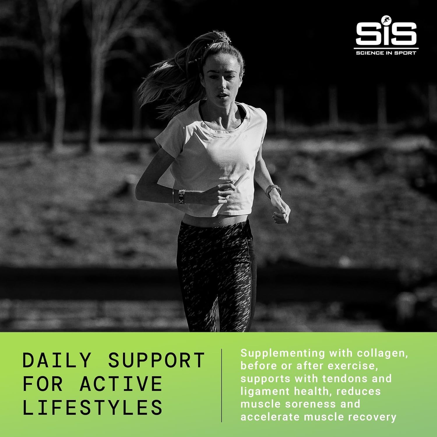 Science in Sport REGO Collagen Shot – Apple Flavour | 20G Bovine Collagen | Supports Bones, Joints & Muscle Recovery | 12 X 60Ml Shots