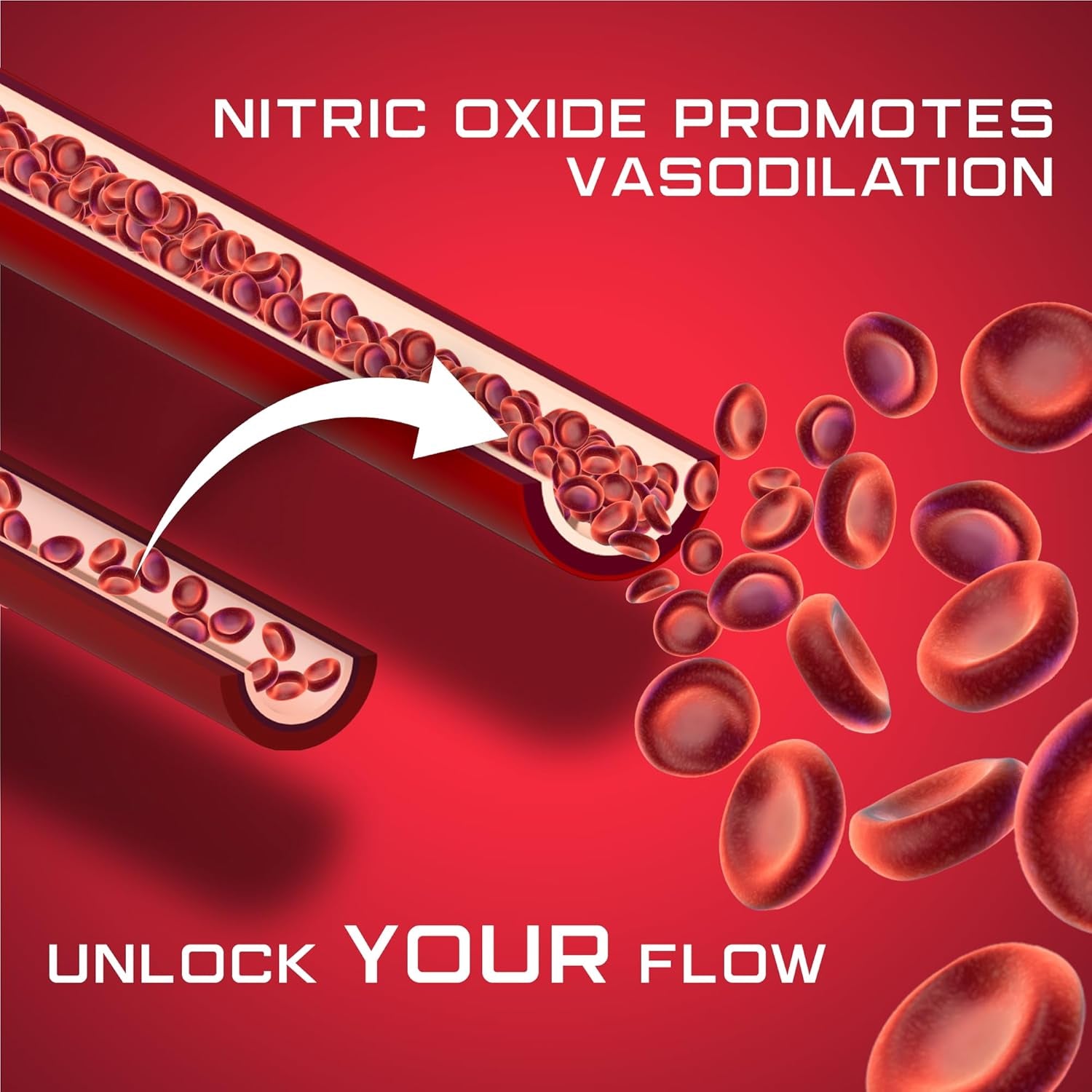 6,150Mg Nitric Oxide Booster - 180 High Strength Tablets with L-Arginine, L-Citrulline, Beetroot, and Vitamin C - Blood Flow, Energy, Performance Supplement for Gym, Powerlifting, and Bodybuilding