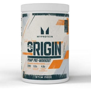 Myprotein Pump Pre Workout, Stim-Free - Orange Mango Soda Flavour, 600G (30 Servings), Zero Caffeine, 8G Citrulline Malate, 4G Arginine, 3.5G Beta Alanine | Vegan & Vegetarian Friendly