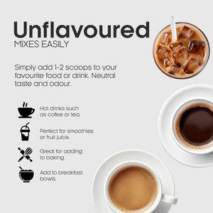 GN Collagen Peptides Powder | Hydrolyzed Bovine Collagen Powder - 500G Collagen-Supplements Halal & Kosher | Unflavoured & Unsweetened Collagen Supplements for Women & Men with Essential Amino Acids