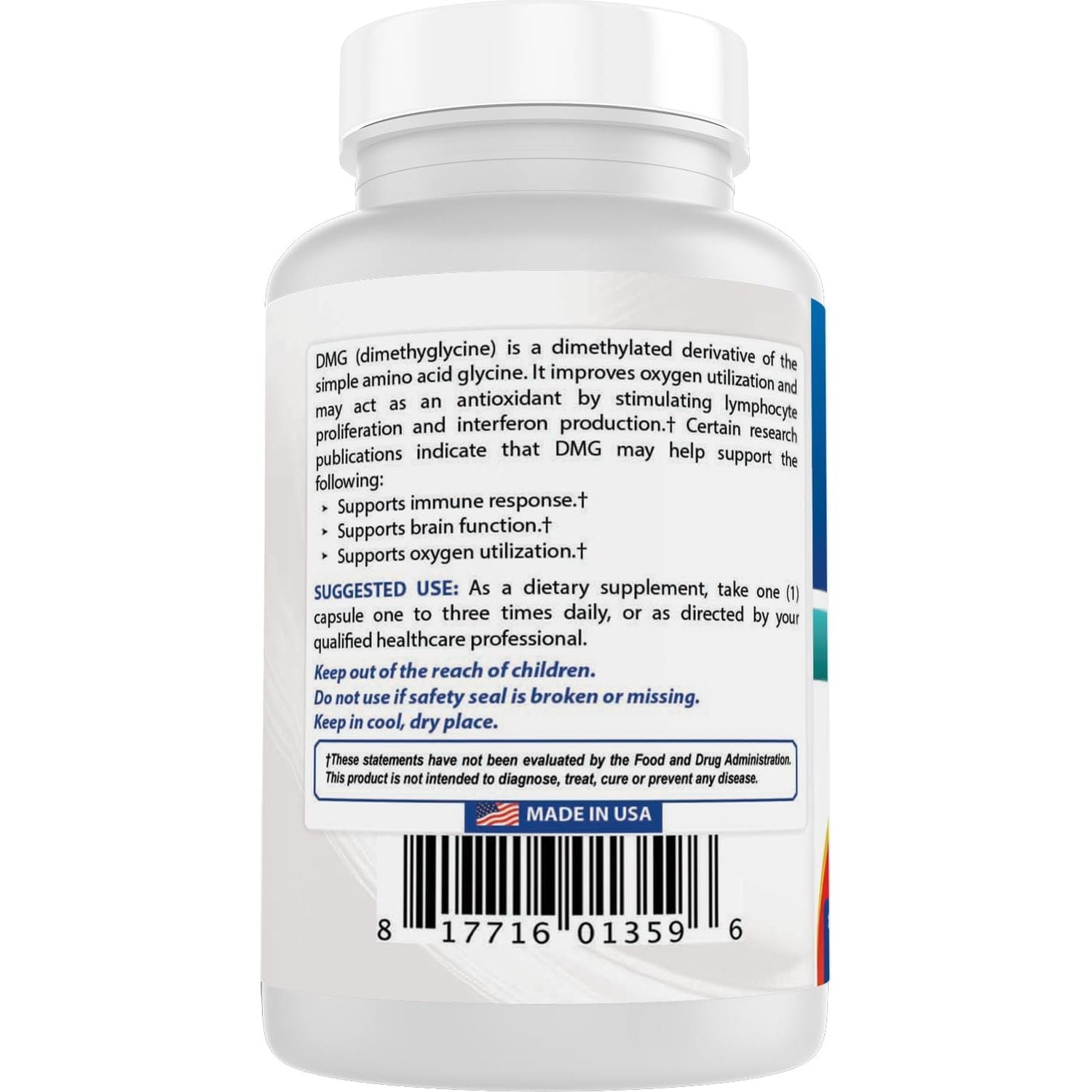 Best Naturals DMG 125 Mg 120 Capsules (120 Count (Pack of 1))