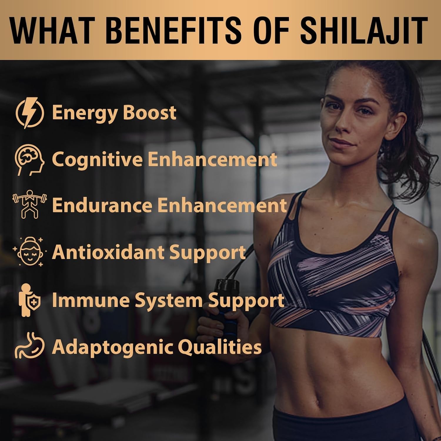 Shilajit Resin Gold Standard Shilajit - 600Mg Himalayan Shilajit Blend with Ayurvedic Herbal Extracts, High Levels of Fulvic Acid, Supports Energy and Performance, 30G (Pack of 1)