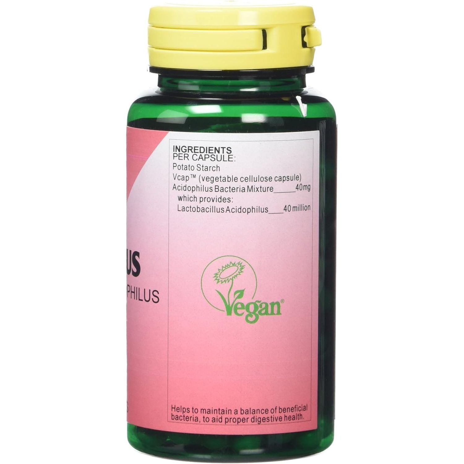 Health plus Acidophilus Probiotic Digestive Health Supplement - 90 Capsules