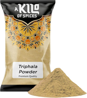 A Kilo of Spices | Triphala Powder 1 Kg | Nutrient-Dense Superfood for Daily Health and Vitality | Boost Your Immunity | No Artificial Additives | Natural & Effective Triphala Powder