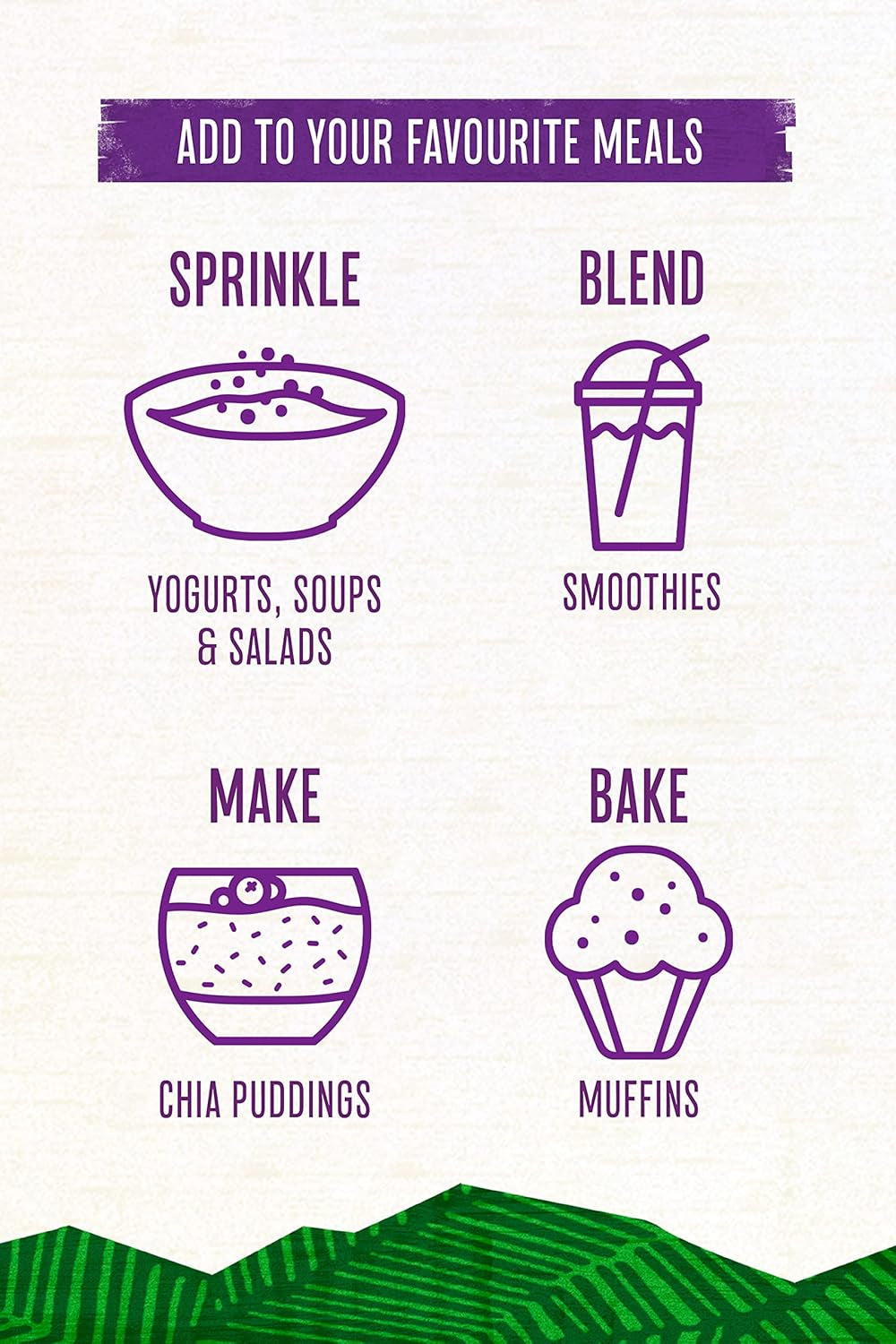 Terrafertil Nature’S Heart Chia Seeds, 1 Kg