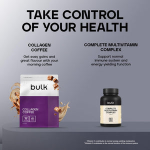 Bulk Collagen Powder with Peptides and Vitamin C, Hydrolysed Bovine Collagen, High Protein Supplement Daily Use in Smoothies, Shakes and Recipes, Joint and Skin Routine, Strawberry, Easy Mixing 500G