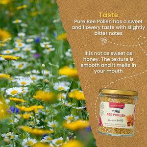 Earthbreath Bee Pollen Granules 400Gr (2X200Gr)– 100% Raw & Natural – Sustainably Harvested – Rich in Natural Goodness – No Artificial Additives