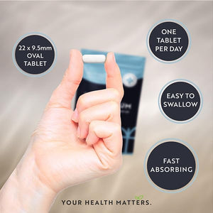 Magnesium Supplements 500Mg - 120 Vegan High Strength Tablets – 4 Month Supply – Supports Muscle Function, Tiredness, Energy, Bones, Nervous System - Letterbox Friendly - UK Made - Nutravita