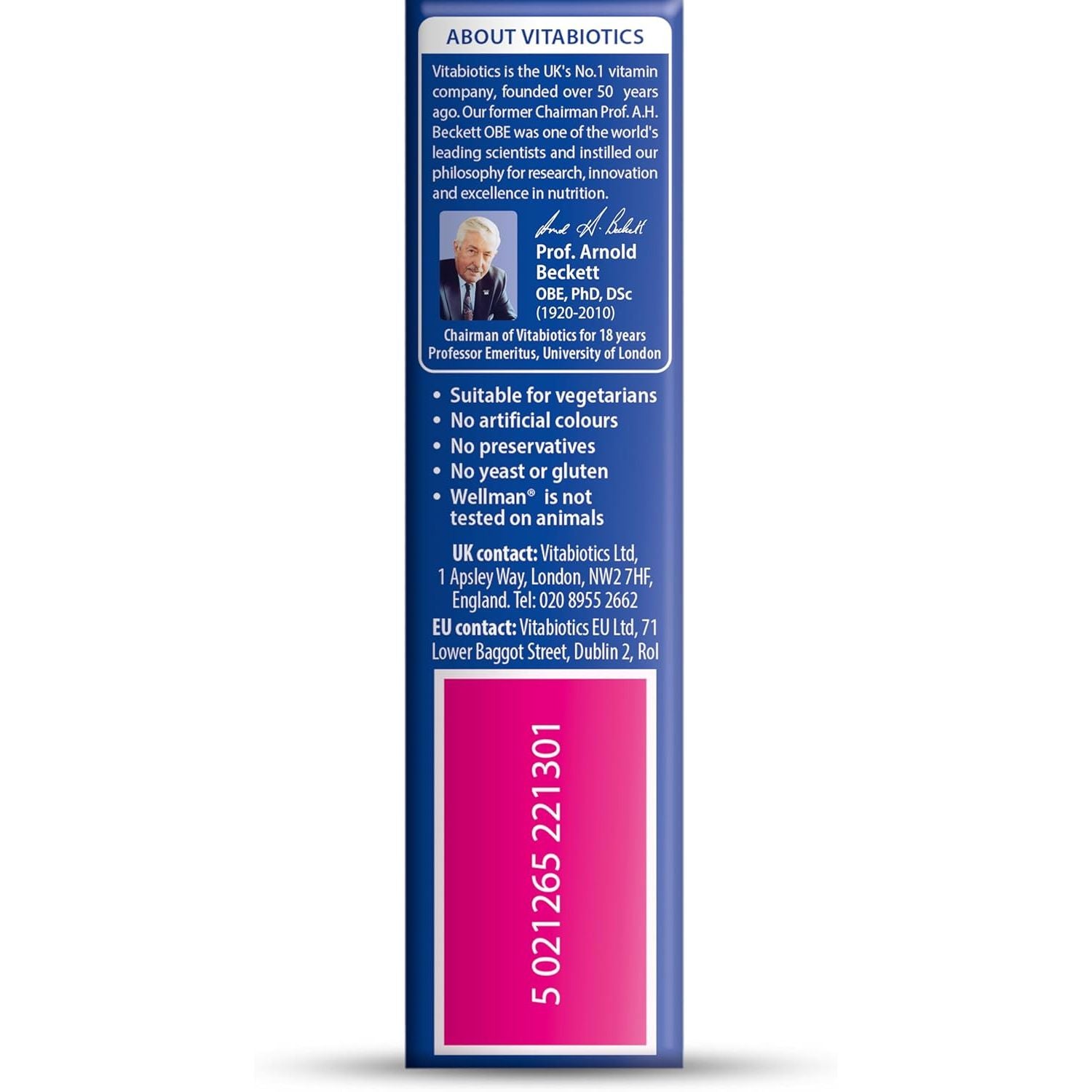 Original Multivitamin Tablets for Men, Wellman