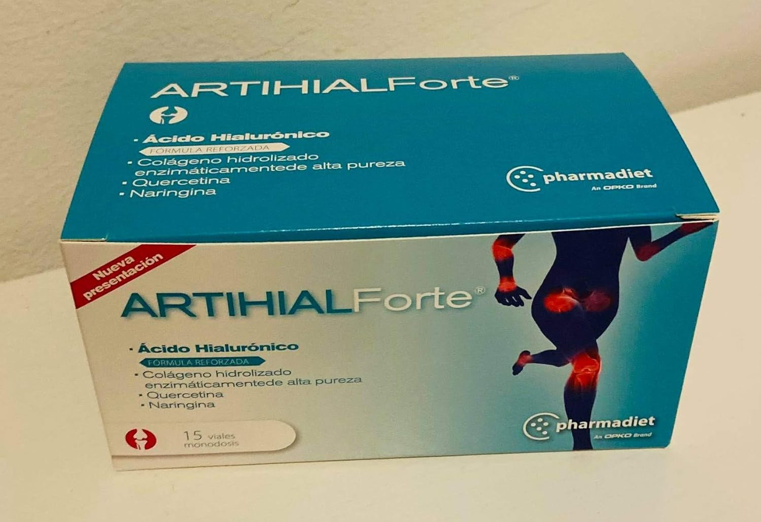 Opko Health-Artihial Forte 15 Vials/Box Joint Protection,Collagen, Hyaluronic Acid, Naringin, Quercetin