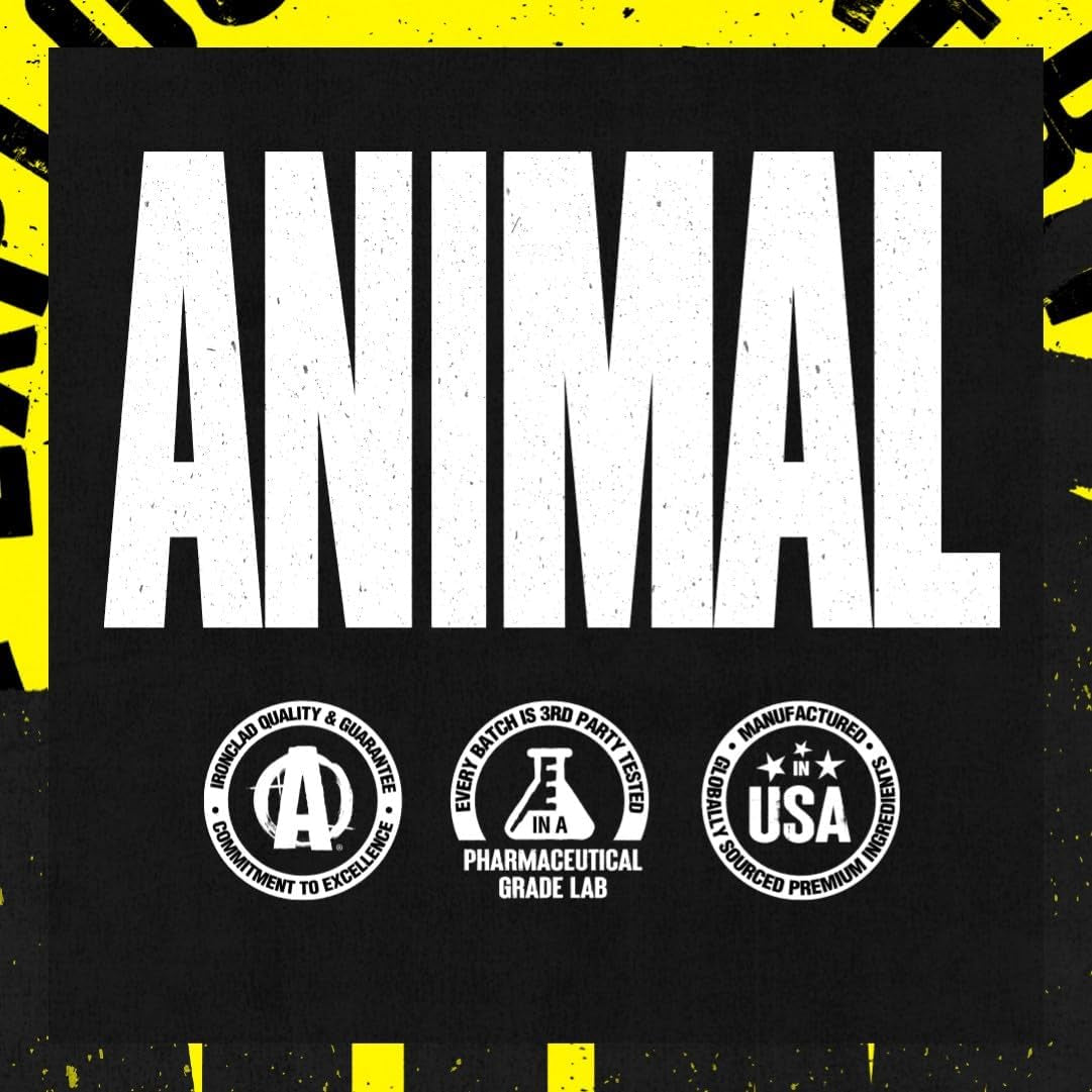 ANIMAL Pak Ultimate Foundation - 12-In-1 Multivitamin Complex with Vitamins, Minerals & Amino Acids - with Vitamin D3 K2 & Magnesium - 44 Packs of 8 Tablets Each