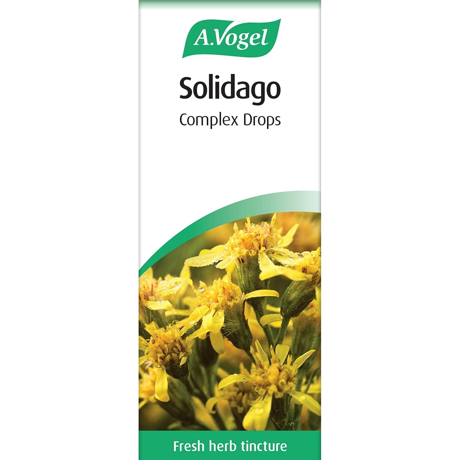A.Vogel Solidago Complex Drops | Botanical Food Supplement | Fresh Herb Tinctures of Solidago, Birch, Horsetail & Restharrow | Suitable for Vegans | 50Ml