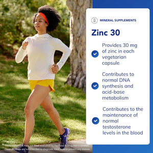 Pure Encapsulations Zinc 30 - Zinc Picolinate 30Mg - Highly Absorbable Hypoallergenic Supplement - 60 Capsules