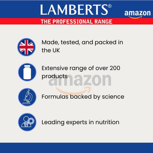 Lamberts Multi-Guard Methyl 60 Tablets, Comprehensive Multivitamin with Methylated B Vitamins