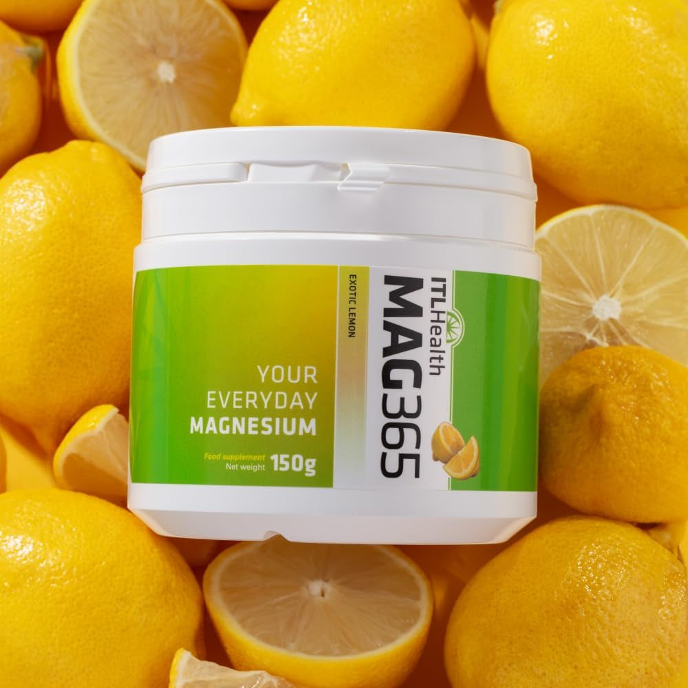 MAG365 Magnesium with Exotic Lemon Food Supplement, 150 G
