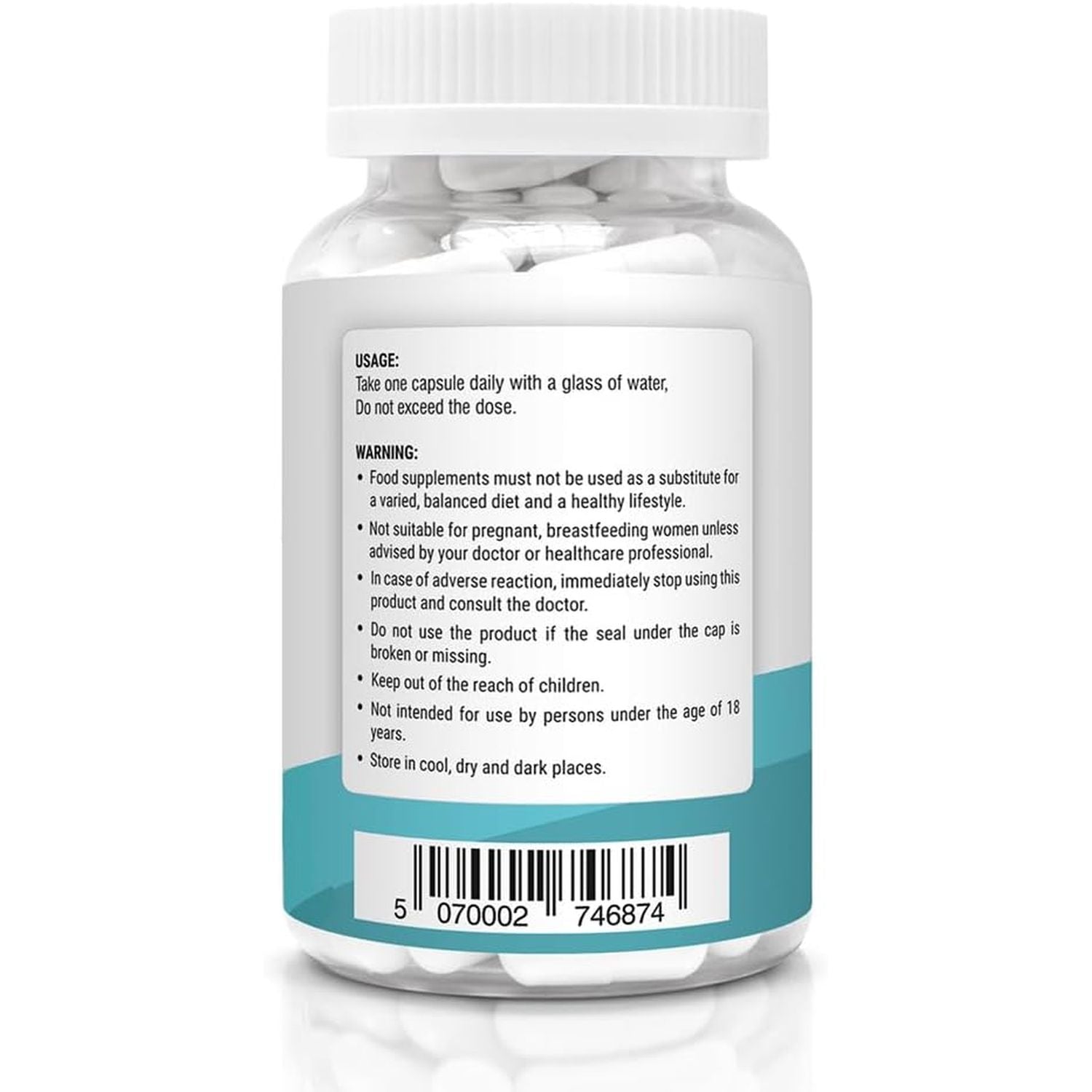 Magnesium Complex 7-In-1 With, Zinc, Vitamin B12 High Strength, Vitamin B6, B2 Riboflavin, B3 Niacin – Vitamin D3 – Muscle, Bone Health, Tiredness, Sleep Supplements, Vegan Capsules