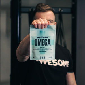 Awesome Supplements - Awesome Health - Omega - Pure Fish Oil - Support Heart Health & Brain Function -Heavy Metal Free - 90 Capsules