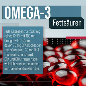 Sanct Bernhard Krillöl Capsules, 60 Capsules, 45 G