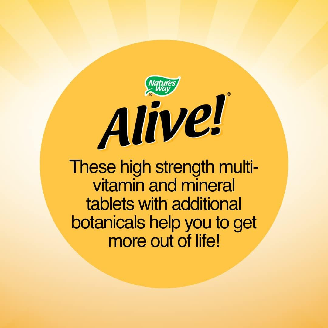 Alive! Ultra Women'S 50+ Wholefood plus Multivitamins - 60 Tablets