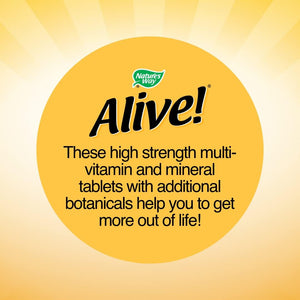 Alive! Ultra Women'S 50+ Wholefood plus Multivitamins - 60 Tablets