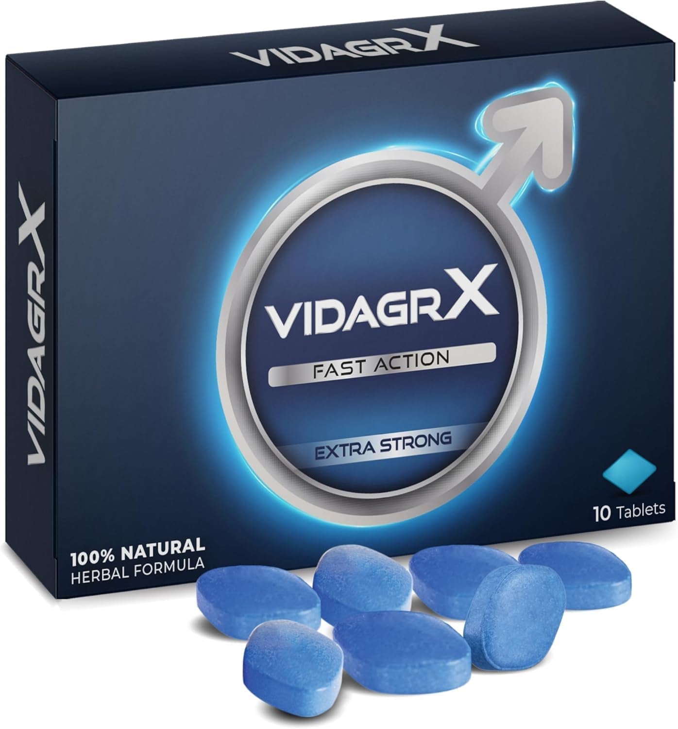 10 Tablets | Fast Action | 10 Tablets | Ginseng | Manufactured in the UK