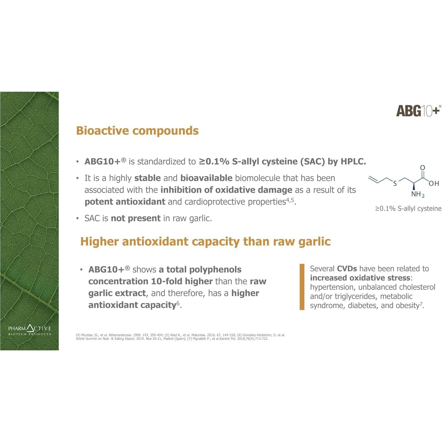 Aged Black Garlic Extract (Fermented) - 320Mg - Clinically Proven ABG10+ - Patented Formula - Standardised S-Alyll-Cysteine (SAC) - Vegan - UK Made (120 Count (Pack of 1))