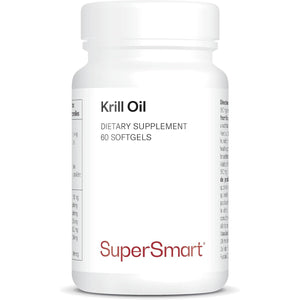 Krill Oil – Supports Normal Blood Pressure – Naturally Rich in Omega‑3 (EPA & DHA), Antioxidants & Phospholipids – Supersmart