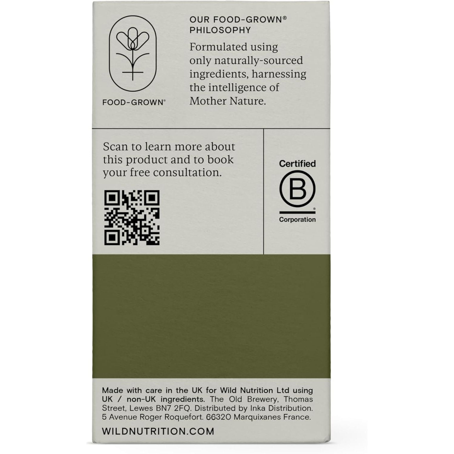WILD NUTRITION Food-Grown® Ashwagandha KSM 66 plus | Ethically Sourced Ashwagandha Capsules to Support Mind and Body | Tablets to Support Stress and Anxiety | 60 Capsules