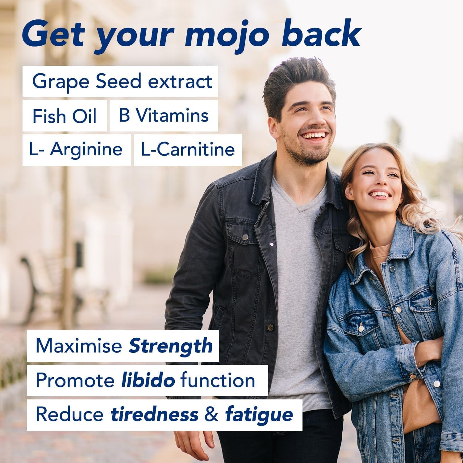 Bioman: Support Men Fertility, Sperm Quality, Testosterone Balance, Stamina & Overall Health 30+ Premium Ingredients | Grape Seed, Maca Root, Fenugreek Seeds & Selenium-30 Tablets